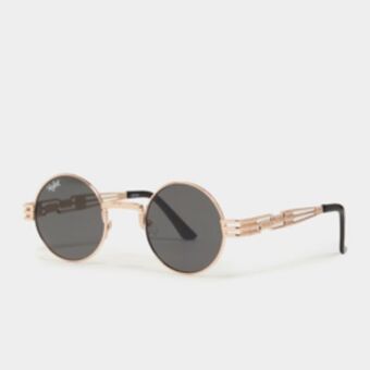 Sportscene Redbat round nerd gold sunglasses offer