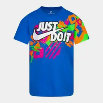 Totalsports Boys nike toddler thrill seeker jdi blue tee offer