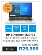 First Shop Hp elite book 830 g8 offer