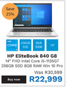 Hp elite book 840 g8