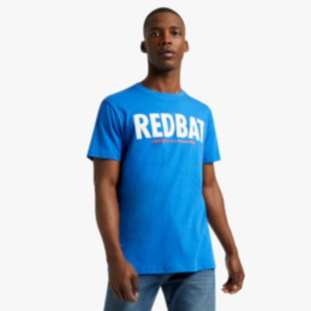 Redbat men's blue tshirt offer at Sportscene