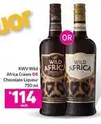 Game Kwv wild africa cream or chocolate liqueur-750ml each offer