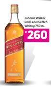 Game Johnnie walker red label scotch whisky-750ml offer