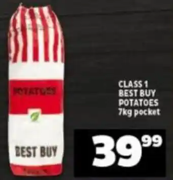 Shoprite Class 1 Best Buy Potatoes 7kg Bag offer