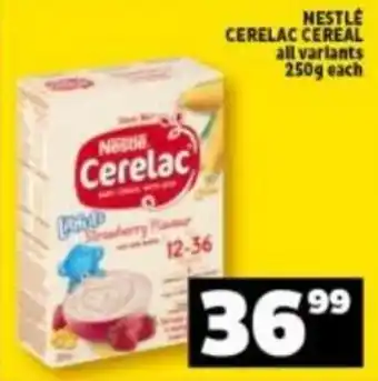 Shoprite Nestlé Cerelac Cereal 250g offer