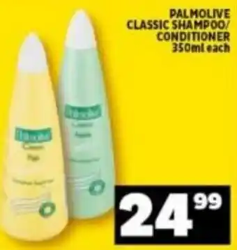 Shoprite Palmolive Classic Shampoo/Conditioner 350ml offer