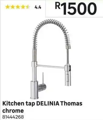 Leroy Merlin Kitchen Tap Delinia Thomas Chrome offer