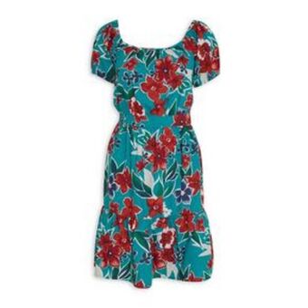 Floral print dress
