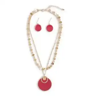 Truworths Cerise pink pendant set offer