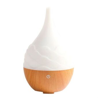 Wood wave aroma diffuser