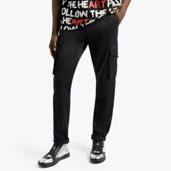 Denim di lusso utility trousers