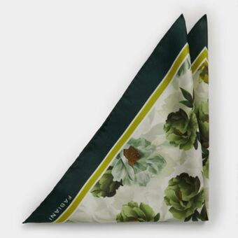 Fabiani Roma silk pocket square offer
