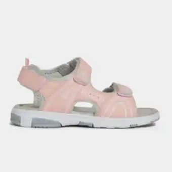 Junior pre-school girls ts adventure pink/grey sandals