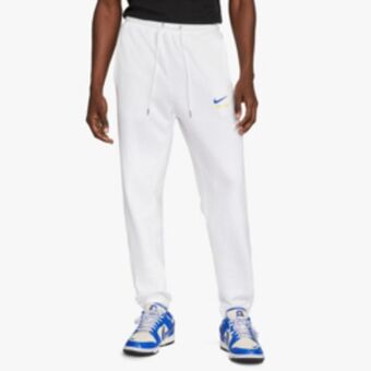 Sportscene Nike men's nsw white/yellow pants offer