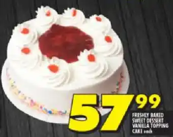 Shoprite Freshly Baked Sweet Dessert Cake offer