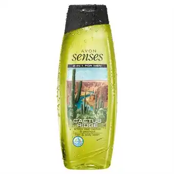 AVON Senses cactus ridge shower gel 500ml offer