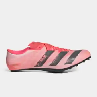 Totalsports Women's adidas adizero primeweave pink/black sprint spike offer