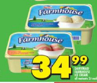 Shoprite Dairymaid Farmhouse Ice Cream offer
