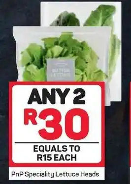 Pick n Pay Pnp Speciality Lettuce Heads offer