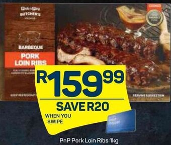 Pick n Pay Pnp Pork Loin Ribs 1Kg offer