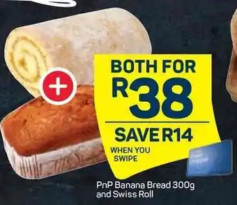 Pnp Banana Bread 300g And Swiss Roll
