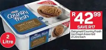 Pick n Pay Dairymaid Country Fresh Ice Cream Assorted 2Litre offer