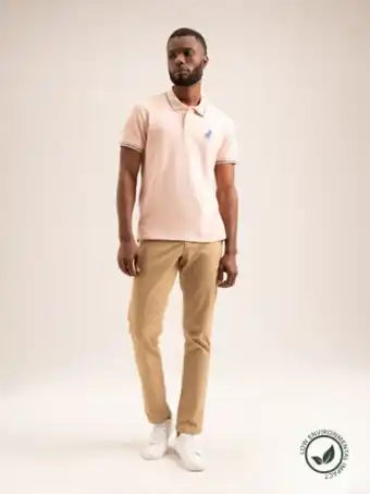 Polo Men tipped pique short sleeve golfer offer
