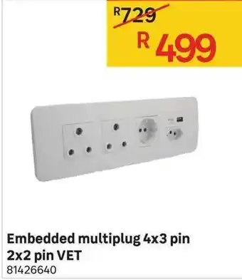 Leroy Merlin Embedded Multiplug 81426640 offer