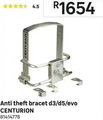 Anti Theft Bracet D3/D5/Evo Centurion 81414778