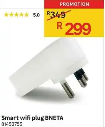 Leroy Merlin Smart Wifi Plug BNETA 81453755 offer
