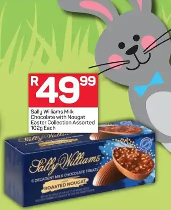 Pick n Pay Sally Williams Milk Chocolate 102g offer