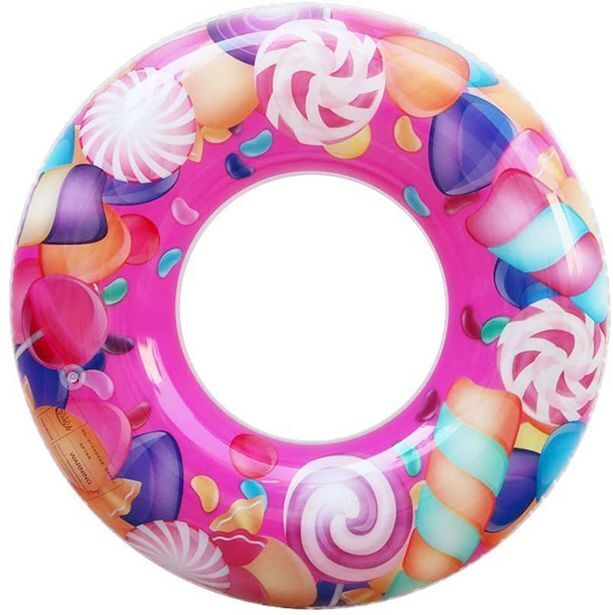 2x 70cm inflatable pool ring floats offer at OneDayOnly