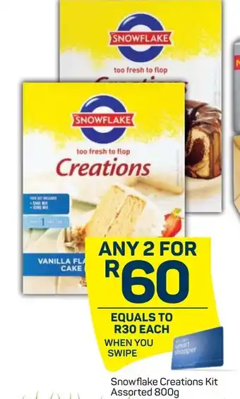 Pick n Pay Snowflake Creations Kit Assorted 800g offer