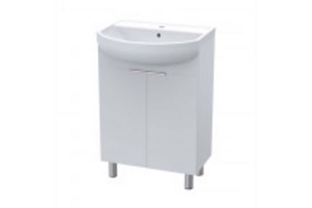 Bell floor unit for lebo 550 basin - picco white offer at Bathroom Bizarre