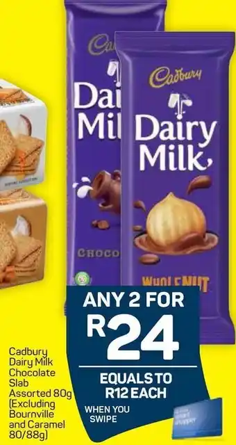 Pick n Pay Cadbury Dairy Milk Assorted 80g/88g offer