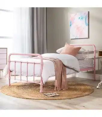 Cielo Amari kids bed - single - blush pink offer