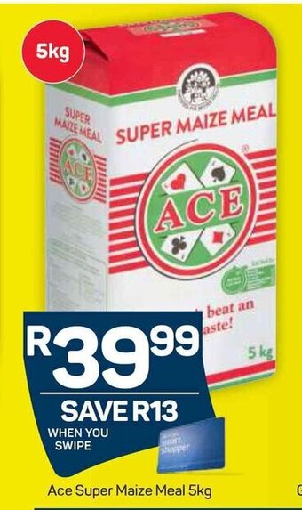 Pick n Pay Ace Super Maize Meal 5Kg offer