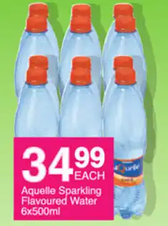 Save Aquelle Sparkling Flavoured Water 500ml offer