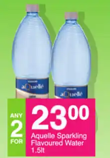 Save Aquelle Sparkling Flavoured Water 1.5L offer