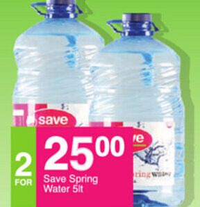 Save Save Spring Water 5Lt offer