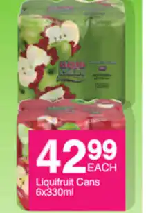 Save Liquifruit Cans 330ml offer