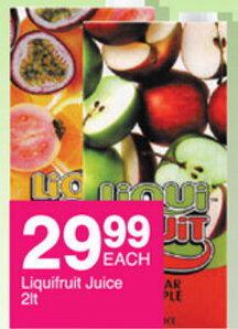 Save Liquifruit Juice 2Lt offer