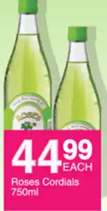 Save Roses Cordials 750ml offer