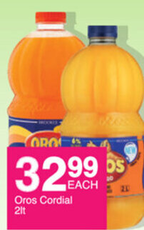 Save Oros Cordial 2Lt offer