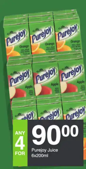 Save Purejoy Juice 200ml offer