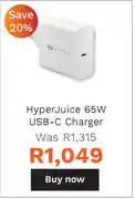 First Shop Targus hyperjuice 65w usb-c charger offer