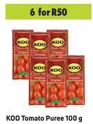 Game Koo tomato puree-for 6 x 100g offer