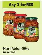 Game Miami atchar assorted-for any 3 x 400g offer