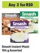 Game Smash instant mash assorted-for any 3 x 104g offer
