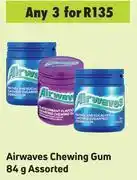 Game Airwaves chewing gum assorted-for any 3 x 84g offer